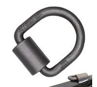 Disponction D cisailable hors de la remorque forgée en -1/2 pouces-ring | Brans de coups de fouet robustes avec base | Fixation haute forte | Accessoires de remorque pour les voitures terminale