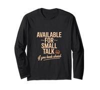 Disponible pour Small Talk If You Book Ahead Ambivert Manche Longue