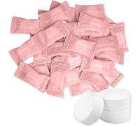 Disposable Compressed Towels,120 Pcs Portable Compressed Towel,Magic Soft Cotton Towels,Mini Cleaning Towel,For Home,Camping,Beauty,Salon Travel,Pink
