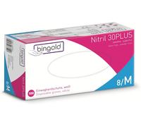 Disposable Gloves Nitrile 30plus Disposable Gloves Nitrile 30plus Unisex (Pack Of 100).[N60]