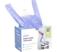 Disposable Nappy Sacks, Lavender Scented, Easy-To-Tie Tabs, Baby Diaper Disposal Or Pet Waste Bags, Value Pack, 400 Count