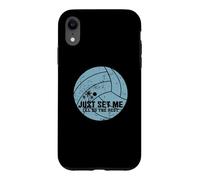 Dispose-Moi Juste, Je Ferai Le Reste, Beach-Volley Coque pour iPhone XR