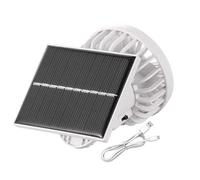 Dispositif à clip pour grille d'aération solaire, modèle Breeze Blower Pro rechargeable, ventilateur USB avec support à clip, système de circulation d'air en métal écologique, kit de conception d'aéra