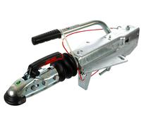 AL-KO Dispositif de depassement 161S 950 a 1600 kg Timon Type V remorque avec attelage AK 161 systeme de freinage a inertie pour remorque freinee Montage sur Timon V sur Route
