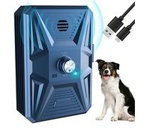 Dispositif anti-aboiement, 3 fréquences pour chien, dispositif de dissuasion à ultrasons, anti-aboiement, rechargeable pour animaux de compagnie, dispositif de contrôle des aboiements doux pour chiens