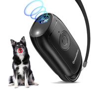 Dispositif anti-aboiement à ultrasons, puissant dispositif dissuasif d'aboiement pour chien avec LED, appareils à ultrasons pour intérieur et extérieur pour chiens de petite, moyenne et grande taille