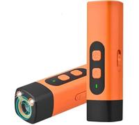 Dispositif Anti-Aboiement Chien 2025, Stop Aboiements Portable, 3 Modes Réglables, Orange