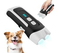 Dispositif anti-aboiement et silencieux pour chien voisin à 3 niveaux, dispositif anti-aboiement, dispositifs d'arrêt d'écorce à ultrasons, contrôle des aboiements de chien, dissuasif extérieur des