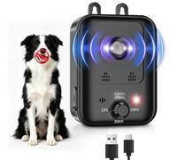 Dispositif anti-aboiement extérieur résistant aux intempéries, 3 modes, correcteur d'écorce à ultrasons, rechargeable longue portée IPX4, outil de dressage pour animaux de compagnie