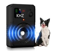 Dispositif anti-aboiement pour chiens, 3 modes, dispositifs de dissuasion à ultrasons pour chien, 15,6 m, bouchon anti-aboiement pour intérieur et extérieur, appareils anti-aboiements pour chiens de