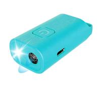 Dispositif anti-aboiement pour chiens 6 x 3 cm - Rechargeable à ultrasons avec LED pour chiots de grande et petite taille pour intérieur et extérieur, jardin, pelouse, portable, sûr, pour la formation
