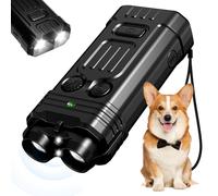 Dispositif anti-aboiement pour chiens, appareils à ultrasons dissuasif avec deux modes de fréquence, lumière SOS, lampe de poche et stroboscopique LED, pour chiens de petite, moyenne et grande taille