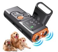 Dispositif anti-aboiement pour chiens - BarkGuard 2024 amélioré avec écran HD et lampe de poche LED - Arrêtez facilement les mauvais comportements