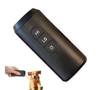 Dispositif anti-aboiement pour chiens | Dispositif de contrôle des aboiements à ultrasons à double tête, outil de dressage rechargeable, lampe de poche LED portable pour protection intérieure de cour