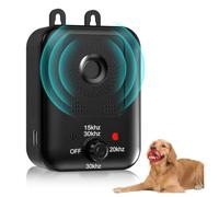 Dispositif Anti-Aboiement pour Chiens, Stoppeur d'Aboiement Rechargeable, Boîte Anti-Aboiement Intérieur Extérieur pour Chiens, Dispositifs de Dissuasion d'Aboiement Empêcher le Chien du Voisin