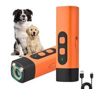 Dispositif Anti-aboiements pour Chiens - Répulsif Efficace et sans cruauté, Anti Aboiement Chien, 2025 Neu Solutions Anti-Aboiement pour Chiens avec Lampe Torche LED pour intérieur et extérieur