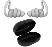 Dispositif Anti-Bruit PINKMOON Nouvelle Version Bouchons d'Oreilles Spirale en Silicone Réutilisables, Souples, avec Réduction du Bruit de 37 Db pour le Sommeil