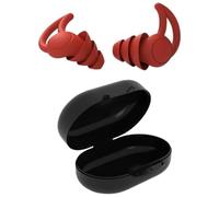 Dispositif Anti-Bruit PINKMOON Nouvelle Version Bouchons d'Oreilles Spirale en Silicone Réutilisables, Souples, avec Réduction du Bruit de 37 Db pour le Sommeil