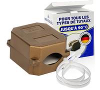 Dispositif Anti Calcaire Magnetique pour Tous Types de Tuyaux Prolonge la Durée de Vie du Tuyau à Eau Chaudière Chauffage Robinet Machine a Laver et Lave Vaisselle - MONTERAL