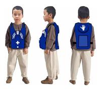 dispositif anti-étouffement, Gilet de formation aux premiers secours, gilet d'entraînement anti-étouffement et anti-obstruction, Heimlich avec tir dans le dos(Children)