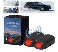 Dispositif anti-gel et de déneigement à ondes électromagnétiques, dispositif de déneigement électromagnétique anti-gel pour voiture, outil de déneigement antigel (2 pièces)