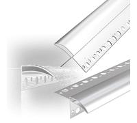 Dispositif Anti-goutte Pour Appui De Fenêtre, Moulure Décorative/de Protection Pour Mur Extérieur, Bande Finition Alliage D'aluminium(2 pcs,L W 60cm x 20mm)