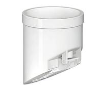 Dispositif anti-refoulement en PVC avec siphon anti-odeurs et valve auto-scellante | 4 options de taille 50-160 mm | Multi-usage pour salle de bain, cuisine, jardin | Insert de vidange d'arrêt