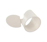 Dispositif anti-refoulement en PVC pour égout - Tuyau d'évacuation en PVC - Grand déplacement - Anti-odeur - Valve de fermeture automatique pratique (110 mm)