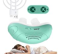 Dispositif Anti-Ronflement,Appareil Compact Anti Ronflement pour un Sommeil Silencieux | Appareil Électrique Silencieux Respirable Pour Améliorer la Respiration Réduire les Perturbations Nocturnes Adu