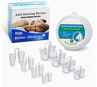 Dispositif Anti-Ronflement, Écarteur Nasal Anti-Ronflement Bouchon de Ronflement,Traitement Efficace Contre Ronflements[4 Tailles, 8 Pièces]