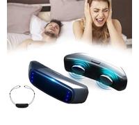 Dispositif Anti-ronflement Électrique, Détection Intelligente du Son Dispositif De Ronflement pour Améliore la Qualité du Sommeil et Soulage la Fatigue, Confortable à Porter