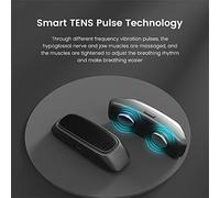 Dispositif Anti-ronflement Électrique, Détection Intelligente du Son Dispositif De Ronflement pour Améliore la Qualité du Sommeil et Soulage la Fatigue, Confortable à Porter