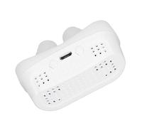 Dispositif Anti-Ronflement électrique, Empêche PM2,5 Dispositif de Solution de Ronflement électrique Sangle en Silicone Respiration Facile pour un Usage Domestique (Blanc)