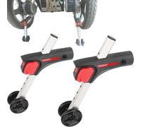 Dispositif basculant pour fauteuil roulant - Assistant anti-retournement réglable pour personnes âgées et handicapées, 7 vitesses pour plus de sécurité et de stabilité