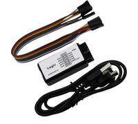 Dispositif d ' analyseur de logique USB, taux d ' échantillonnage de 24M, 8 canaux avec anneaux en ferrite, câble USB, UART IIC SPI, analyseur de logique de débogage, mesure de haute précision