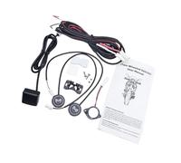 Dispositif d ' Avertissement de Collision de véhicule ABS avec | Outil d ' alerte anti-collision compact basé sur ABS avec cadre résistant intempéries pour voitures et motos en