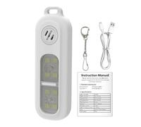 Dispositif d'alarme de sécurité pour e sirène personnalisée - 130 db - Alarme de sécurité d'urgence | Unités de protection personnelle avec clip à l'arrière et flash LED pour femmes et filles