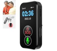 Dispositif D'alerte Pour Personnes Âgées, Collier Bouton Panique Portable, Étanche IPX6, Détection De Chute Intégrée, Dispositif De Positionnement GPS, Pour Démence, Alzheimer, Personnes Âgées, Enfant