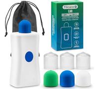 Dispositif d'allègement de la pression auriculaire par Tilcare - Egalisation de la pression auriculaire pour l'avion, La natation, La plongée - Vient avec une pochette de protection portable