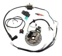 Dispositif D'allumage Moto pour 50cc 70cc 110cc 125cc 4 Temps Dirt Bikes Moto Stator D'allumage Faisceau Câbles Bobine D'allumage Magneto Stator Bobine D'allumage Moto