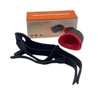 Dispositif d'amortissement vocal - Silencieux portable pliable, outil d'entraînement à la réduction du bruit | Accessoire de commande vocale acoustique pour répétition de voyage, appartement, hôtel