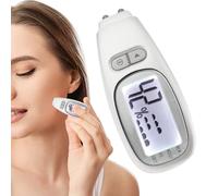 Dispositif D'analyseur Pour La Peau Faciale - Compteur D'hydratation Intelligente Portable, Outil De Test D'huile Numérique | Moniteur D'humidité En Temps Réel Avec Affichage LCD, Vérificateur De Sant