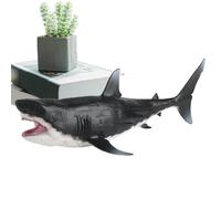 Dispositif d'apprentissage des animaux, figurine de modèle de requin, équipement d'outil de jeu éducatif, fourniture scientifique 20 × 10 cm, accessoire ménager compact, configuration de fête fiable,