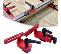 Dispositif d'arrêt de goulotte innovant en T conçu de façon ergonomique pour une gestion efficace du travail du bois (type 30)