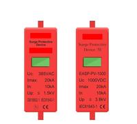 Dispositif d'arrêt de surtension Cartouches de rechange for parasurtenseurs AC DC SPD 275 V, 385 V, 500 V, 800 V, 1000 V, 20KA, 30KA, 40KA, 60KA(AC385V 30-60KA)