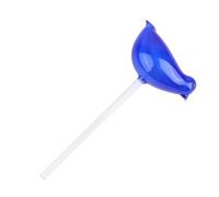 Dispositif D'arrosage Automatique Oiseau en Verre Borosilicate Bleu