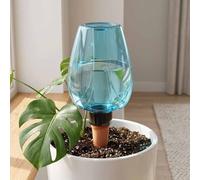 Dispositif d'Arrosage Automatique pour Plantes, Globes d'Arrosage 350ml à Llenage Supérieur, Distributeur Transparent pour Plantes d'Intérieur, Balcon, Jardin-Blue 1pc