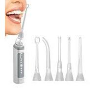 Dispositif d'aspiration de pierre d'amygdale avec 3 niveaux de réglage et 5 embouts d'aspiration - élimine sans effort les pierres d'amygdale et réduit la mauvaise haleine