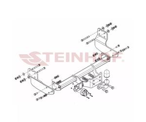 Dispositif d'attelage STEINHOF F-301