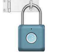 Dispositif De Cadenas Intelligent - DC 5.0V USB Rechargeable, Conception Imperméable IPX2 | Verrouillage De L'empreinte Du Pouce Sans Clé, Outil De Sécurité Électronique En Métal, Accès Intelligent Su